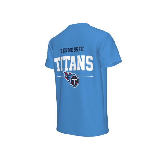Παιδικό κοντομάνικο μπλουζάκι Titans για αγόρια και κορίτσια με λογότυπο αθλητικής 2