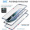 Compatibel met Samsung S21Plus Full Coverage Premium Case Glassback V4Black 4