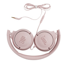Compatível com JBL TUNE500 - Som potente com fio para o seu estilo de vida ativo. Rosa Hero.
