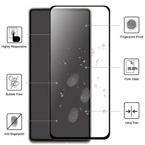 Vetro temperato trasparente FullFrame 0,26 mm 3D9H per Google Pixel 7 Pro. 1