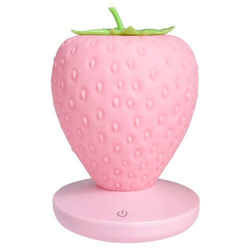Φωτιστικό κομοδίνου Viflosae Strawberry LED - Επιτραπέζιο φωτιστικό αφής για υπνοδωμάτιο, 1