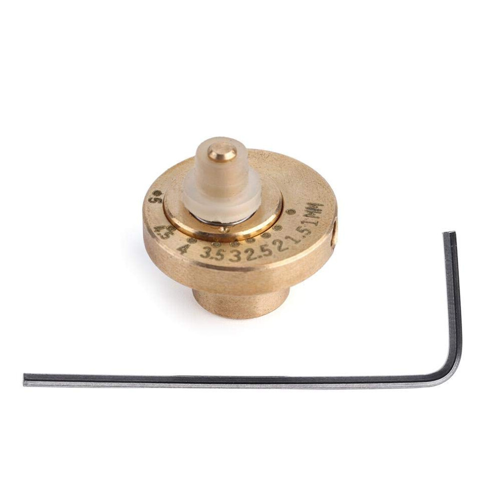 Tattoo Machine Cam Wheel with Adjustable Needle Stroke, Stainless Steel Eccentric Wheel Gold