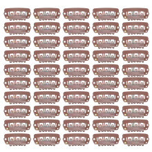 Hair Extension Clips Snap Clips For Wigs, U Shape Wig Clips With Soft Rubber Anti Slip Design Invisible Clips For DIY Hair Styling And Wig