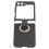 Ματ θήκη PC για Samsung Galaxy Z Flip5 με αντιχαρακτική μαλακή προστατευτική θήκη αφής και 1