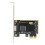 Κάρτα PCIe Gigabit Ethernet με έξυπνη μείωση φορτίου και διπλές θύρες RJ45, σταθερή απόδοση, 1