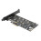 Κάρτα επέκτασης M.2PCIe με τεχνολογία θερμικής απαγωγής, υποστήριξη διπλού 5