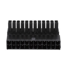 Adaptor de alimentare ATX de înaltă performanță, 90 de grade, soluție de cablare internă anti-încurcături pentru integrarea cablurilor USB