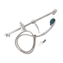 Hochwertige Duschstange aus Messing mit zahnfreundlichem Design, ergonomischen Einstellmöglichkeiten und temperaturbeständigen Komponenten für
