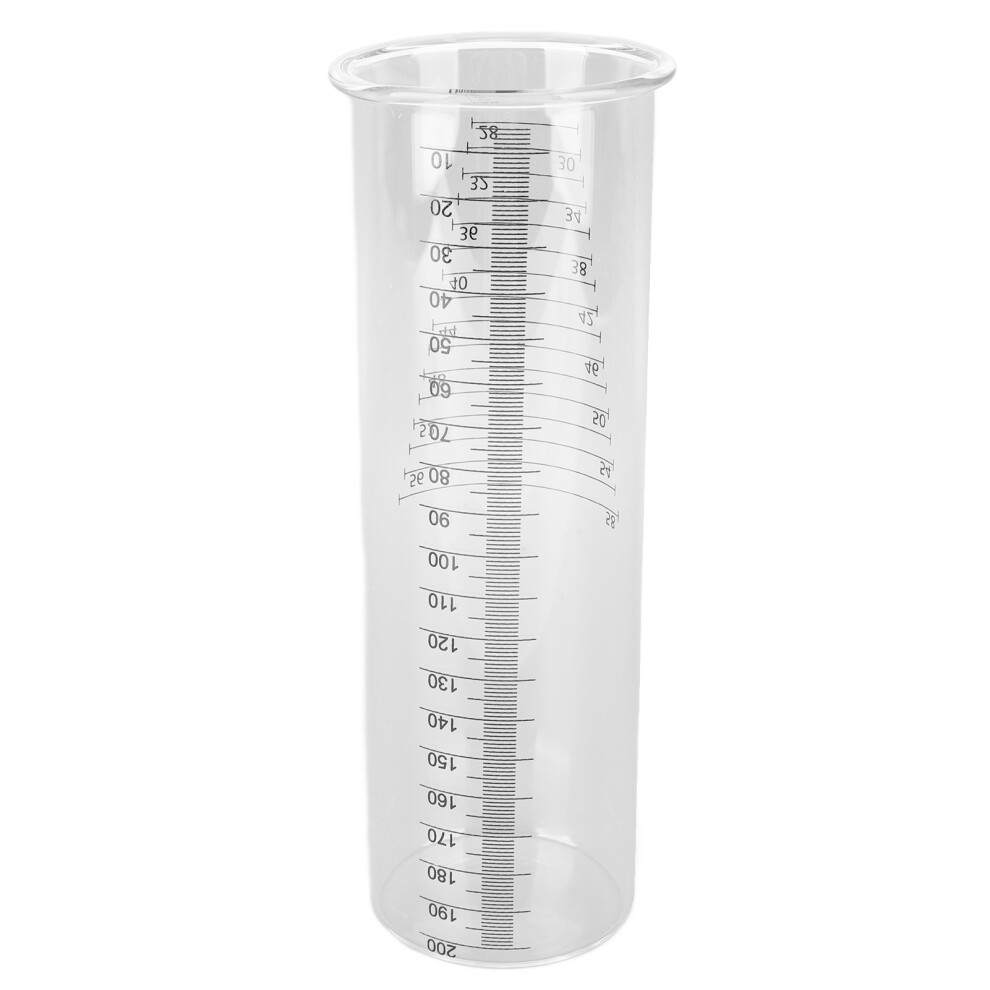 Lawn Water Gauge Featuring High Borosilicate Glass Tube Durable Construction And Easy Reading Measurement Markings For Precise Rain Measurement
