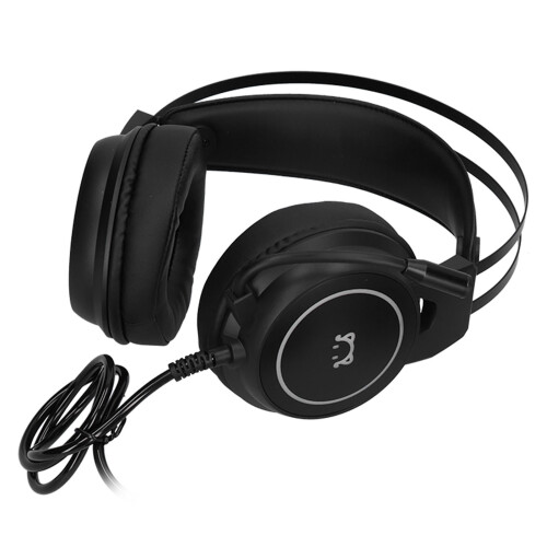 Ακουστικά για παιχνίδια με ήχο surround, ποιότητα ήχου υψηλής ανάλυσης, μικρόφωνο με 1