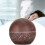 130 ml USB Luftbefeuchter Aroma-Diffusor mit 7 Farblichtern, dunkles Holzmaserung 14