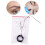 Hypoallergenic Cosmetic Grade Pigment Microblading String Pre-Inked Brow Mapping Thread Detoxifying Bamboo Charcoal Thin String Measuring Tool for 4