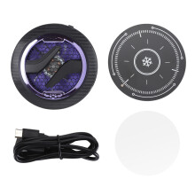Tappetino di raffreddamento magnetico per tablet, radiatore universale con refrigerazione a due stadi, sistema di raffreddamento a semiconduttore con