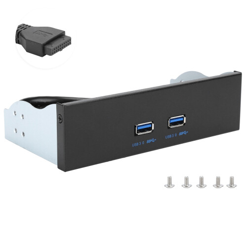 Προσαρμογέας USB3.0Hub για μπροστινό πίνακα, υποστηρίζει πολλαπλά λειτουργικά