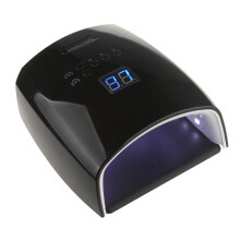 60W Rechargeable UV LED Nail Lamp Cordless Gel Nail Dryer with LCD Screen and 4 Timers