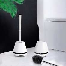 Viflosae Multifunktions-Toilettenbürste mit langem Griff und Borsten für Badezimmer – Weiß (Black Friday Angebote)
