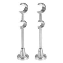Suporte para varão de cortina duplo de 20 mm/25 mm (2 unidades)