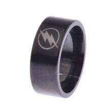 RSAMD Unisex Inel din oțel inoxidabil Bandă Titan Flash Designs Femei Bărbați Nuntă-11