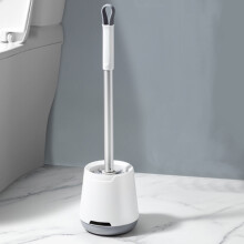 Yyuenw WC-Pümpel- und Beckenbürsten-Set mit ergonomischem Design, kompakter Größe, langlebigen Borsten, WC-Bürsten und Halterungen für die