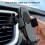 Suporte veicular com carregador sem fio, compatível com iPhone e Android, suporte com sensor automático para navegação no carro e uso com as 5