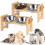 Μπολ για γάτες PetClub με ρυθμιζόμενο ύψος, υπερυψωμένο τραπέζι ταΐσματος για 1
