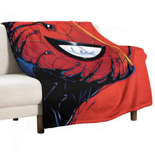 Κουβέρτα IntoTheSpider-Verse Queen Size, Δώρα για Κορίτσια και Αγόρια, Υπερμαλακή, Ελαφριά,