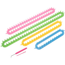 Kit de máquina de tejer bufandas Onaparter, ganchillo, telar para tejer gorros, para adultos y niños (como se muestra).