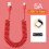 Spring Datenkabel, Handy-Ladekabel, ROT, 1,5 m, Typ C 1