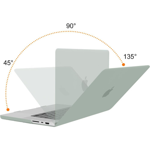 Compatível com MacBook Pro de 16 polegadas (modelos de 2024, 2023, 2022 e 2021) - Capa de plástico 2