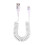 Spring Datenkabel, Handy-Ladekabel, ROT, 1,5 m, Typ C 4