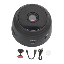 Security Cameras Indoor Outdoor - HD 1080P Portable Mini Camera - WiFi Wire Less Camera With Night Vision - Nanny Cams Home & Office
