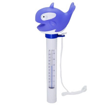 Floating Pool Thermometer Waterproof Gauge for Hot Tubs Spas Outdoor Pools Instant Reading Purple