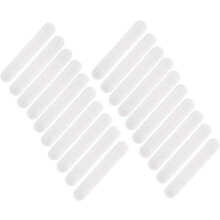 Hat Sweat Absorbent Pads 100 Pieces Cotton Paper Material Self Adhesive Stain Resistant Quick Drying