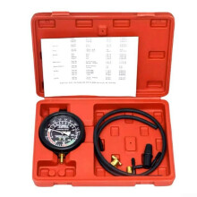 Vacuum Pressure Gauge for Automotive Diagnostics, Car Manifold Tester Tool, Chrome Vanadium Kit