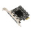 Κάρτα επέκτασης USB 3.0 4 θυρών, διασύνδεση PCIe, μεταφορά δεδομένων με εξαιρετικά 5