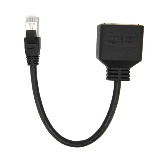 Διαχωριστής θύρας Ethernet για DSL υψηλής ταχύτητας, καλώδιο διαχωριστή δικτύου για 1