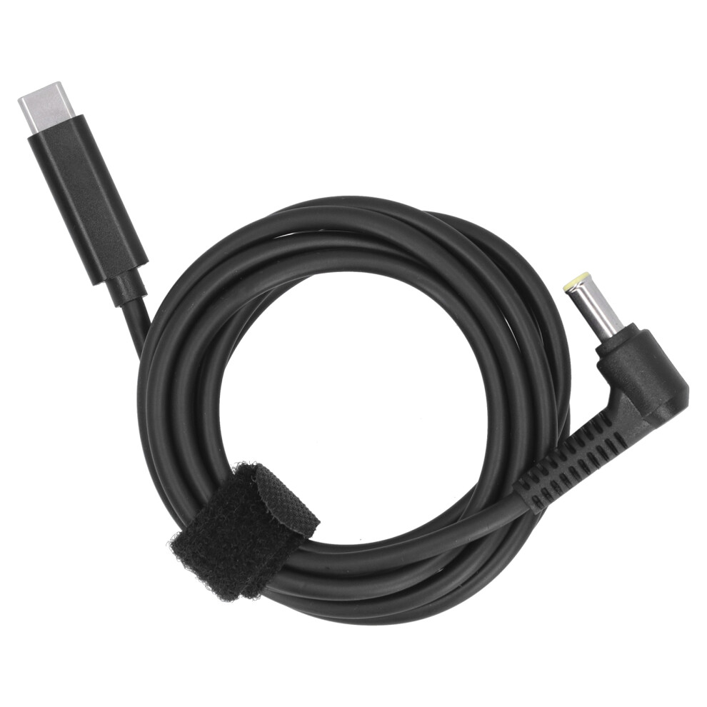Charge Your Laptop In Style With Our Smart Tip Pd Charge Cable, Usb-C Male Output To Dc Input Power, Durable Reinforced Joints & Woven Nylon Wrap Blue 9147006004371