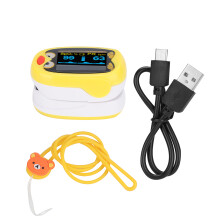Blood Oxygen Saturation Monitor Fingertip Pulse Oximeter Digital Oxygen Monitor Large LED Display Rechargeable Battery User Friendly Design Portable