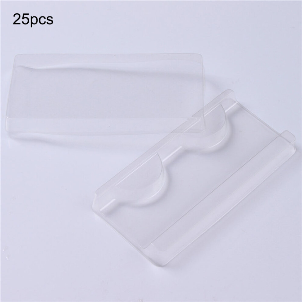 False Eyelashes Containers Compact Design Eyelash Storage Case Reusable Plastic Lash Box Lightweight And Portable Easy To Use For Makeup Accessories