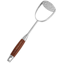 304 Stainless Steel Potato Masher with Ergonomic Comfort Grip, Manual Press for Pumpkin and Sweet Potato