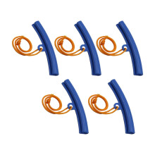 5 Pieces Car Tire Rim Protector Set, Scratch Wheel Protection Tool, Blue for SUV Sedan MPV