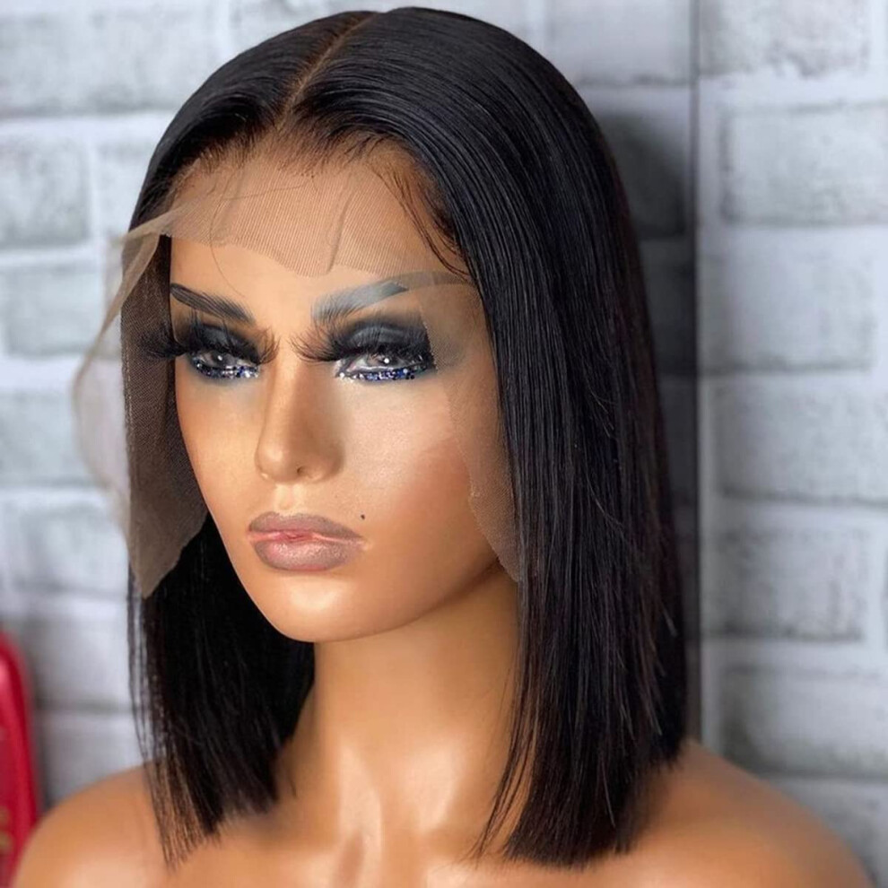 Unisex Brown Long Light Ombre Wavy Synthetic Wig 26 Inch Heat Resistant Natural Hairlike Texture