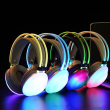 Casque audio Jacenvly sans fil Bluetooth supra-auriculaire stéréo pliable et léger avec basses profondes, compatible avec les téléphones
