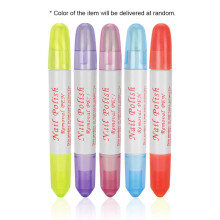 Set of 5 Nail Polish Remover Pens with Replaceable Cotton Heads for Precise Manicure Correction