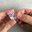 RSAMD Ακρυλικά σκουλαρίκια με αστερίες και φύλλα χελώνας σε σχήμα λουλουδιού σε 5