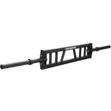 GYM MASTER Olympic Multi Grip Football | Swiss Bar in Black