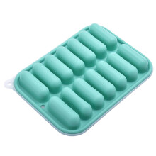 Moule à glaçons en silicone, moule à saucisses, bacs à glaçons pour congélateur, moules à bonbons gélifiés, gel de silice, 2 pièces