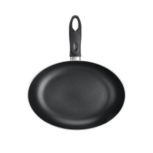Poêle à frire NutriChef petite taille 8 pouces, poêle antiadhésive professionnelle en alliage d'aluminium, (noire)