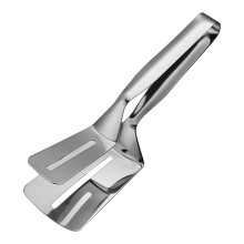 Pinces de cuisson pour steak, poisson et friture - Quick Tosser, pinces Ă steak en silicone pour barbecue, pinces Ă steak en acier inoxydable