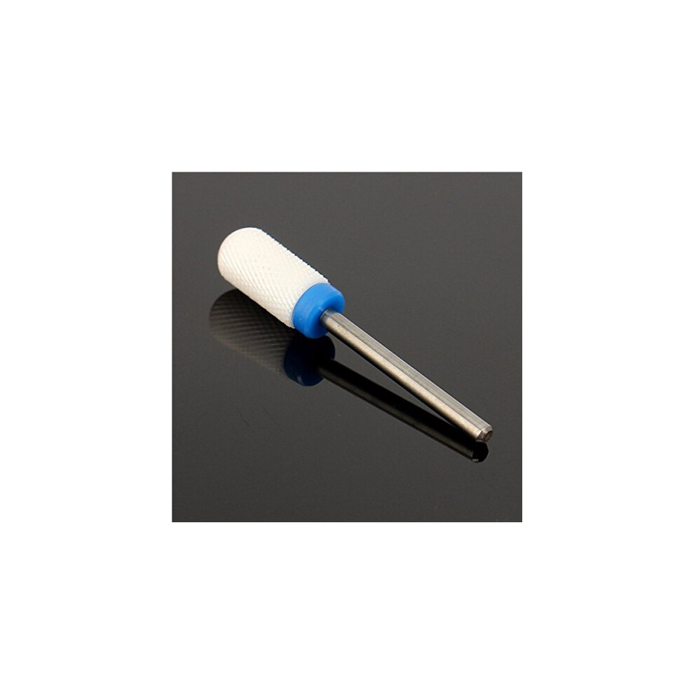 Ceramic Round Nail Drill Bit for Electric Manicure Gel Removal and Precise Nail Shaping